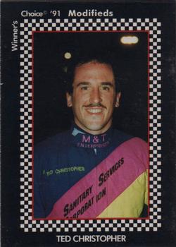 1991 Winner's Choice Modifieds  #78 Ted Christopher Front