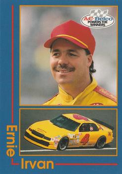 1992 AC Delco #5 Ernie Irvan Front