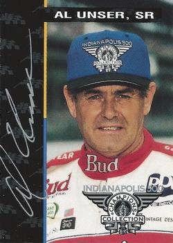 1994 Indianapolis Motor Speedway Indianapolis 500 Champions Collection #NNO Al Unser Sr. Front