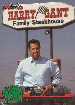 1994 Wheels Harry Gant #18 Harry's Steak Place Front
