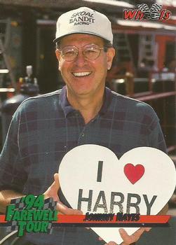1994 Wheels Harry Gant #80 Johnny Hayes Front