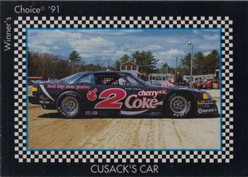 1991 Winner's Choice New England #66 Glenn Cusack's Car Front