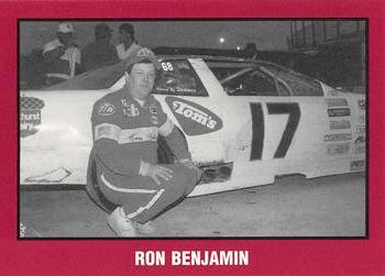 1992 Winner's Choice Mainiac #40 Ron Benjamin Front