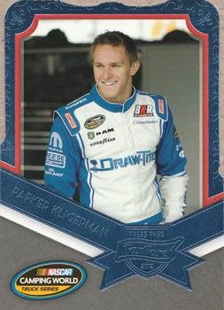 2012 Press Pass Fanfare - Blue Foil Die Cuts #72 Parker Kligerman Front