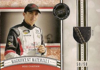 2012 Press Pass Fanfare - Magnificent Materials Gold #MM-RC Ross Chastain Front