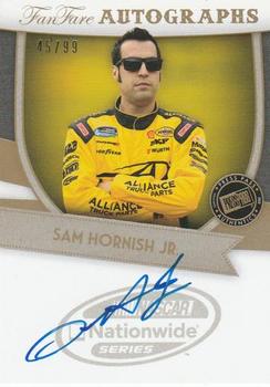 2012 Press Pass Fanfare - Autographs Gold #FF-SH Sam Hornish Jr. Front