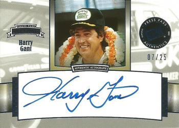 2012 Press Pass Legends - Autographs Blue #LG-HG Harry Gant Front