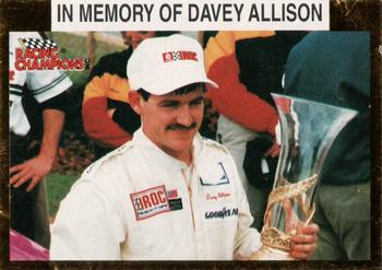 1993 Racing Champions Premier #09094 Davey Allison Front