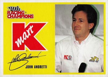 1996 Racing Champions Exclusives #01153-09904 John Andretti Front