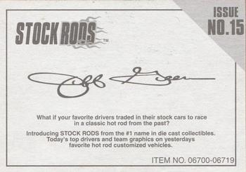 1997 Racing Champions Stock Rods #15 Jeff Green Back