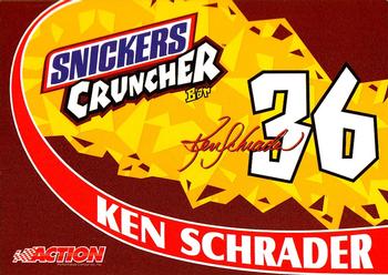 2001 Action #NNO Ken Schrader Front