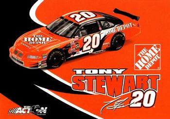 2002 Action #NNO Tony Stewart Front