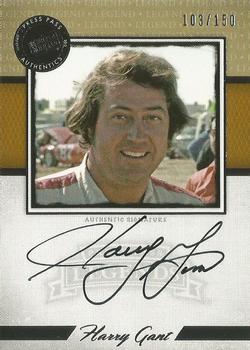 2013 Press Pass Legends - Autographs Silver #LG-HG Harry Gant Front