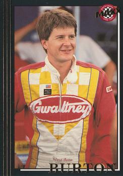 1992 Maxx (Black) #86 Ward Burton Front