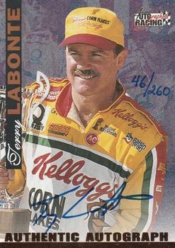 1996 Score Board Autographed - Autographs Gold #NNO Terry Labonte Front