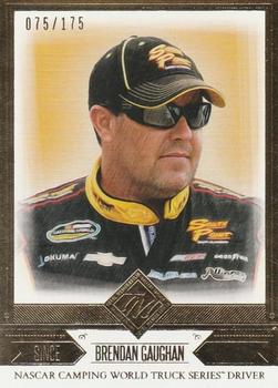 2014 Press Pass Total Memorabilia - Gold #43 Brendan Gaughan Front