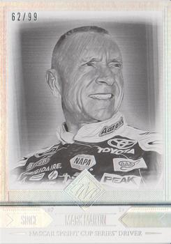 2014 Press Pass Total Memorabilia - Black and White #18 Mark Martin Front