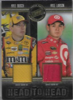 2014 Press Pass Redline - Head to Head Gold #HTH-KBKL Kyle Busch / Kyle Larson Front