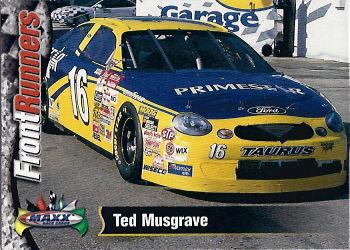 1998 Maxx #102 Ted Musgrave's Car Front