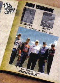 2005 Press Pass #92 Rick Hendrick / Joe Hendrick / Jeff Gordon / Jimmie Johnson / Terry Labonte / Brian Vickers Front