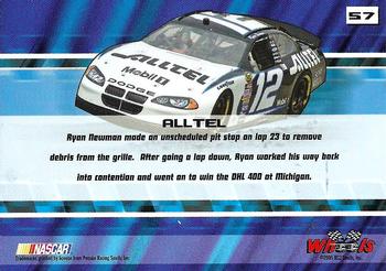 2005 Wheels High Gear #57 Ryan Newman's Car Back