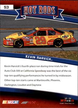 2007 Wheels American Thunder #53 Kevin Harvick's Car Back