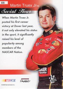 2008 Press Pass Speedway #66 Martin Truex Jr. Back