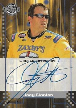 2008 Wheels Autographs #NNO Joey Clanton Front