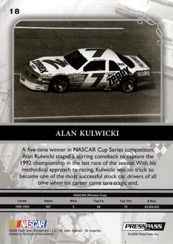 2009 Press Pass Legends #18 Alan Kulwicki Back