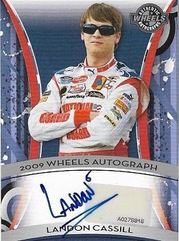 2009 Wheels Element - Wheels Autographs #NNO Landon Cassill Front