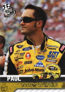 2010 Press Pass #31 Paul Menard Front