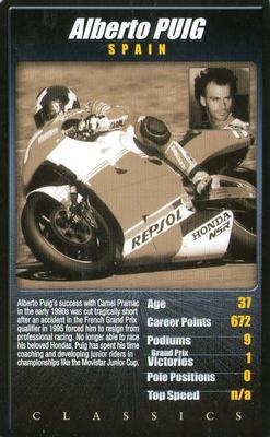 2004 Top Trumps Moto GP The Riders (2nd Edition) #NNO Alberto Puig Front