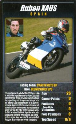 2004 Top Trumps Moto GP The Riders (2nd Edition) #NNO Ruben Xaus Front