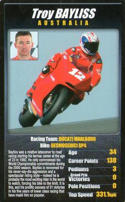 2004 Top Trumps Moto GP The Riders (2nd Edition) #NNO Troy Bayliss Front