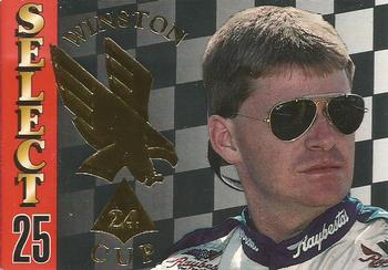 1995 Action Packed Select 25 #24 Jeff Burton Front