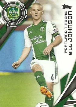 2015 Topps MLS #196 Will Johnson Front