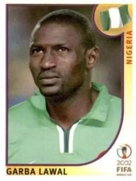 2002 Panini World Cup Stickers #413 Garba Lawal Front