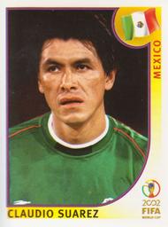 2002 Panini World Cup Stickers #498 Claudio Suarez Front