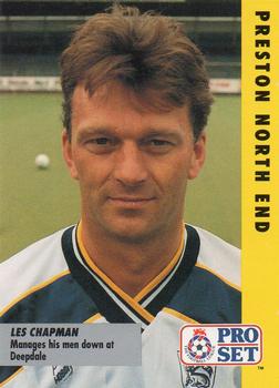 1991-92 Pro Set Fixtures #62 Les Chapman Front