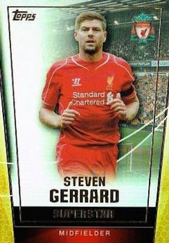 2015 Topps Premier Club #159 Steven Gerrard Front