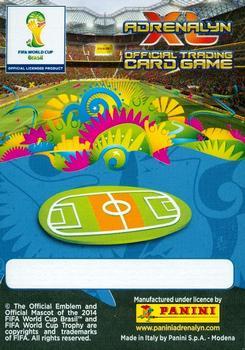 2014 Panini Adrenalyn XL FIFA World Cup Brazil - Update Set 1 #NNO Mousa Dembele Back