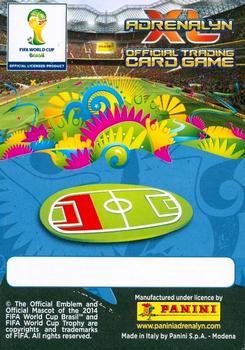 2014 Panini Adrenalyn XL FIFA World Cup Brazil - Update Set 1 #NNO Cesar Azpilicueta Back