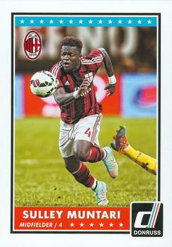 2015 Donruss #13 Sulley Muntari Front