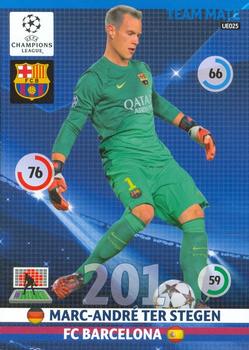 2014-15 Panini Adrenalyn XL UEFA Champions League Update Edition #UE025 Marc-Andre Ter Stegen Front