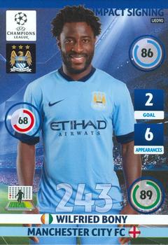 2014-15 Panini Adrenalyn XL UEFA Champions League Update Edition #UE090 Wilfried Bony Front