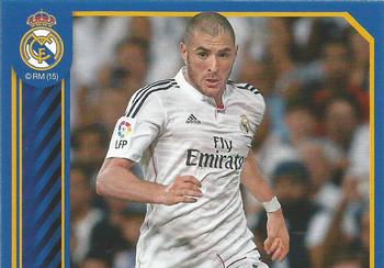 2014-15 Panini Real Madrid Stickers #136 Karim Benzema Front