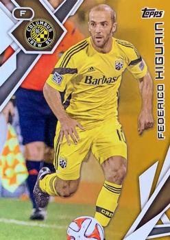 2015 Topps MLS - Gold #136 Federico Higuain Front