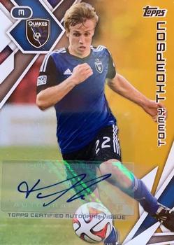 2015 Topps MLS - Autographs Gold #115 Tommy Thompson Front