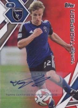 2015 Topps MLS - Autographs Red #115 Tommy Thompson Front