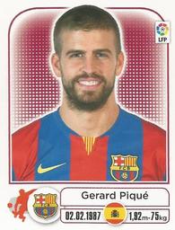 2014-15 Panini Liga BBVA España #44 Gerard Piqué Front